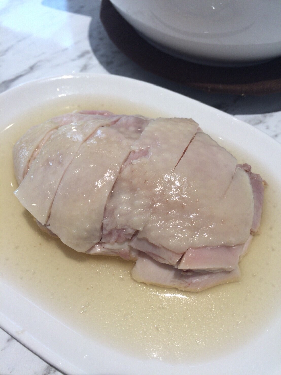 鼎泰豊　鶏肉の紹興酒漬け